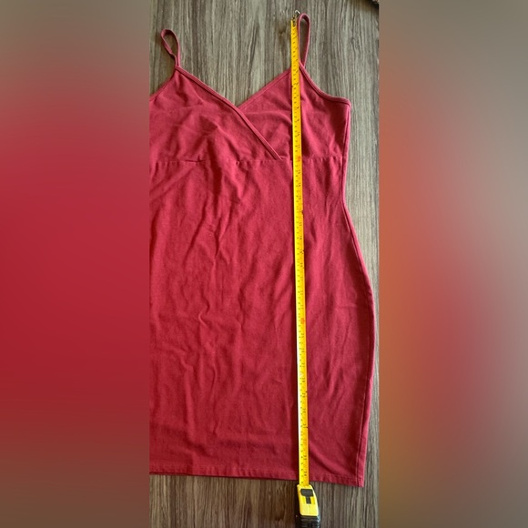 Wild Fable Rich Cranberry Color Dress - Picture 6 of 7